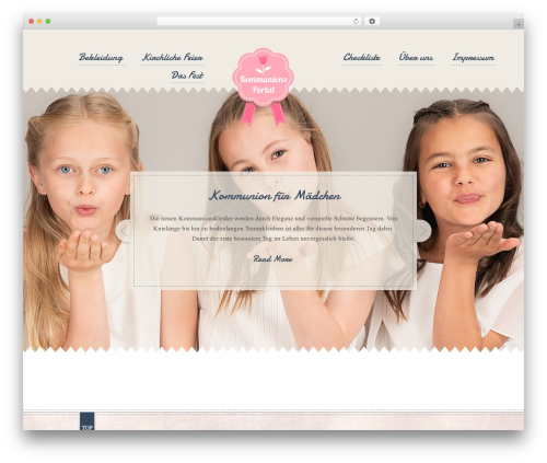 Cafeteria Responsive Wordpress Theme top WordPress theme - kommunionsportal.de