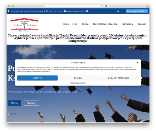 Cedarhigh theme WordPress - wspia.waw.pl