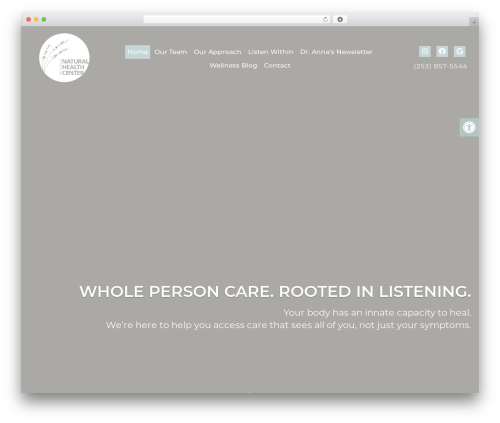 Parent Theme WordPress theme - peninsulanaturalhealth.com