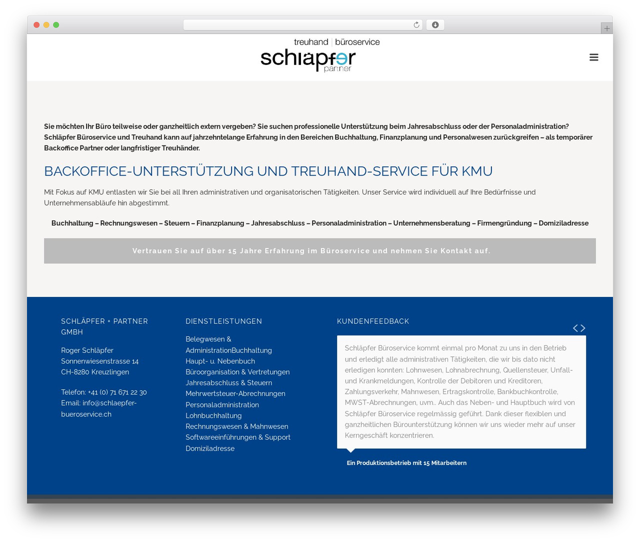 Theme WordPress Roger Schläpfer Child - roger-schlaepfer.ch