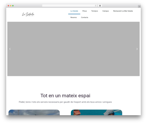 WordPress theme Atomic Blocks - lasalada.cat