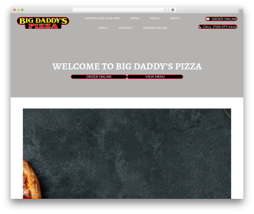 WordPress theme Beaver Builder Theme - bigdaddyslittleton.com