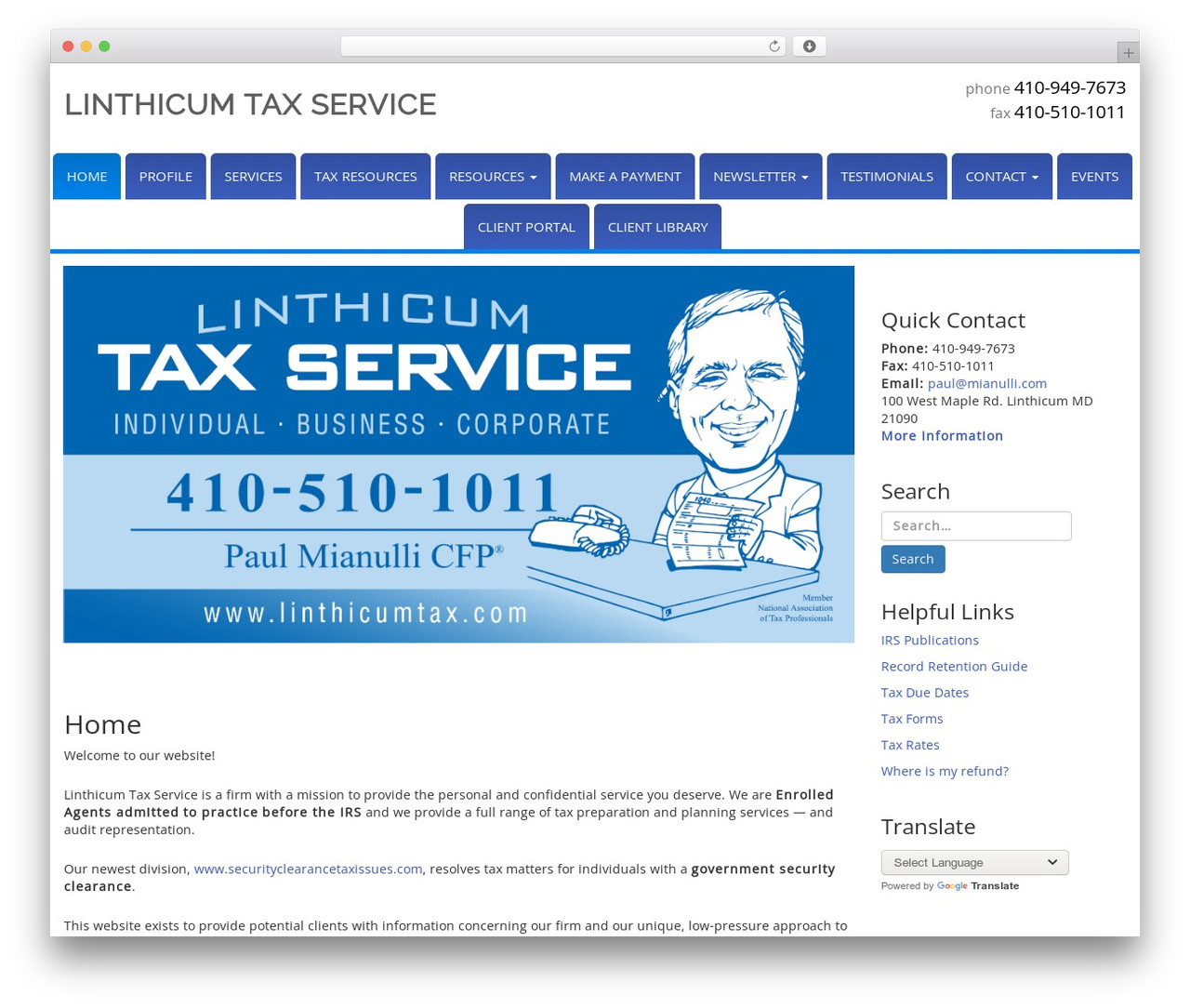 Customized4 WordPress theme - linthicumtax.com Customized4 WordPress theme - linthicumtax.com