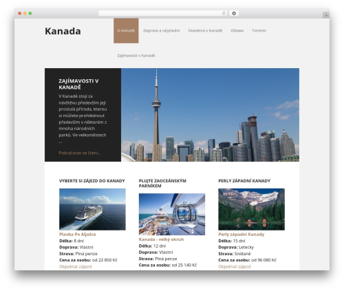 Executive Pro Theme WP theme - kanadou.cz