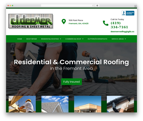 Hello Elementor WordPress theme - cldeemerroofing.com