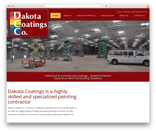 Hello Elementor WordPress theme - dakcoatco.com