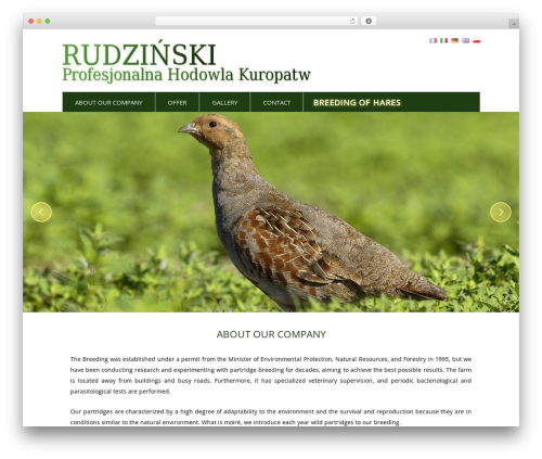 HouseMaker theme WordPress - kuropatwy.com.pl