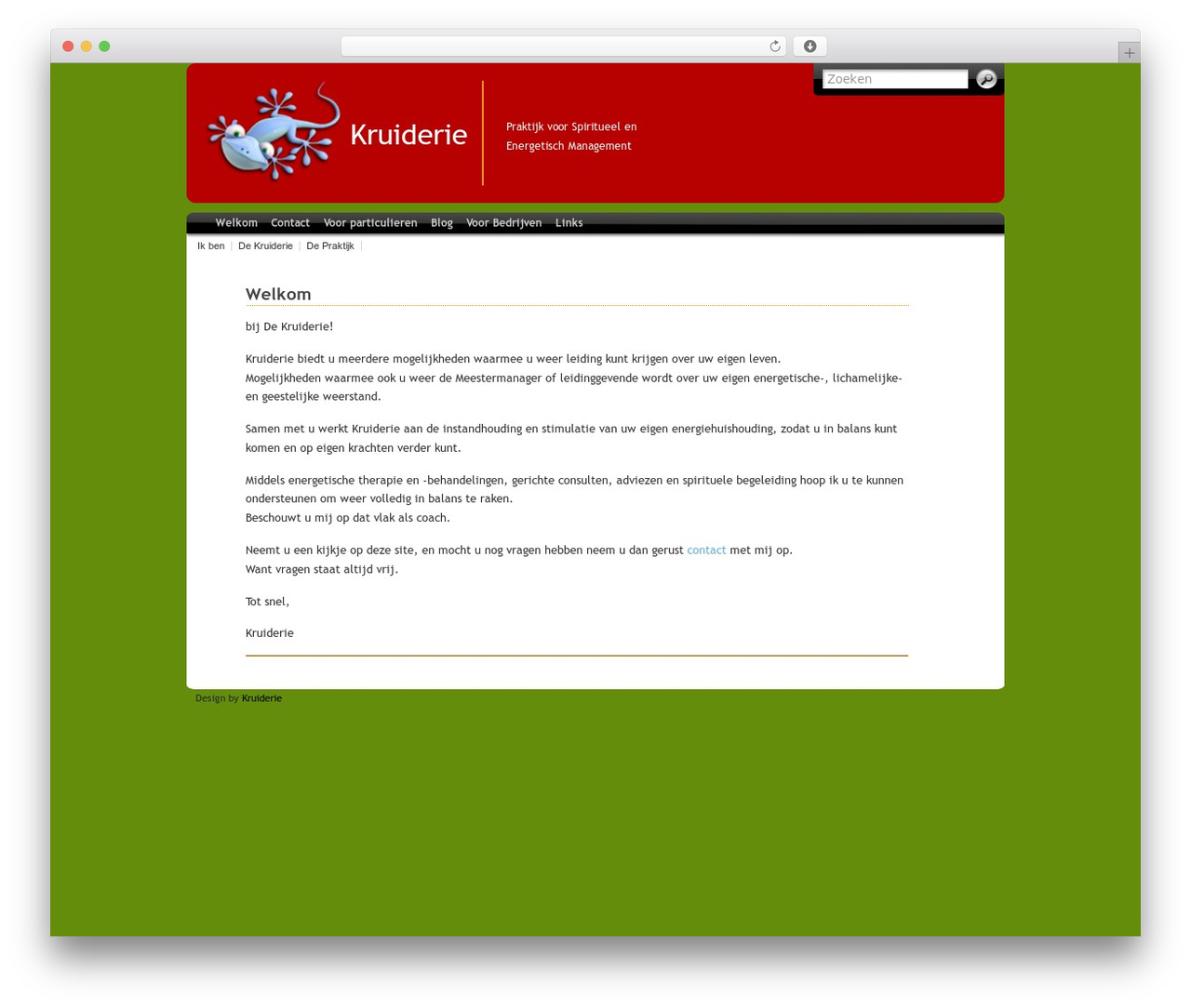 iTheme best WordPress theme - kruiderie.nl