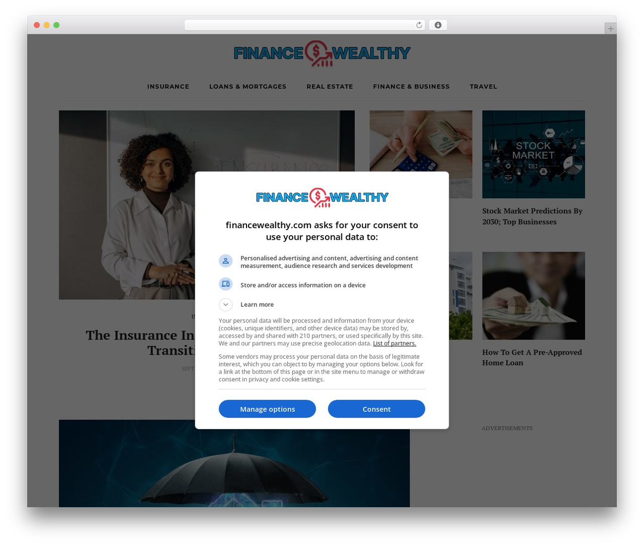 look WordPress theme - financewealthy.com look WordPress theme - financewealthy.com