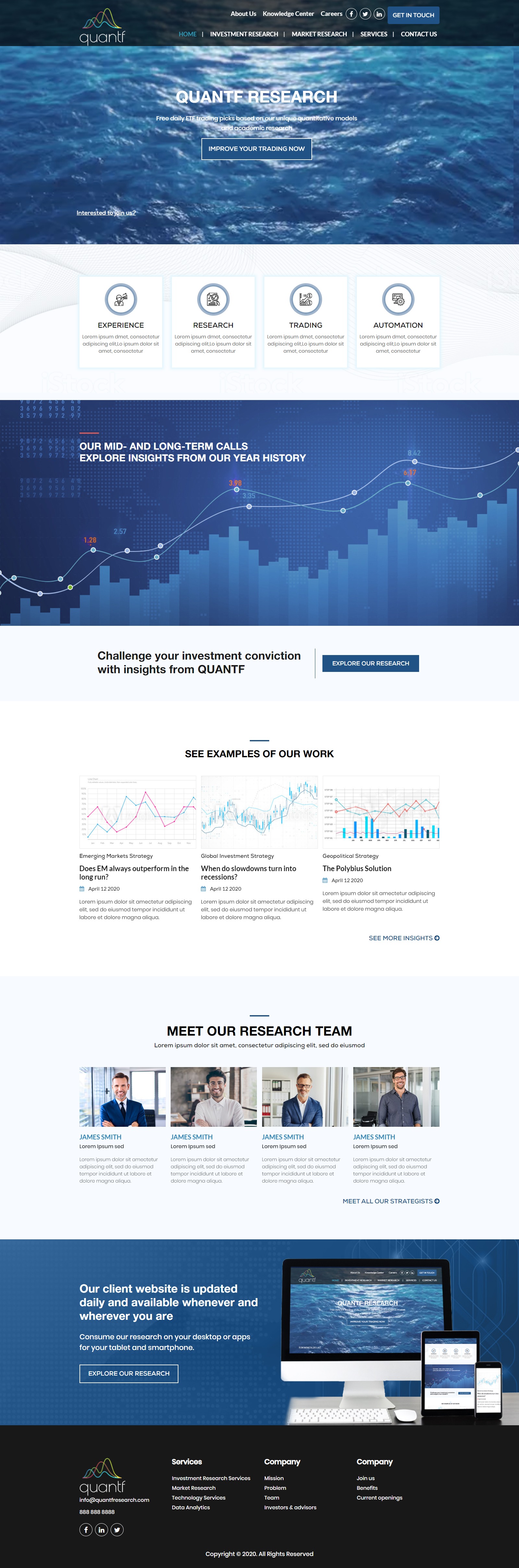 Quantf WordPress theme by A2Z Developing Team