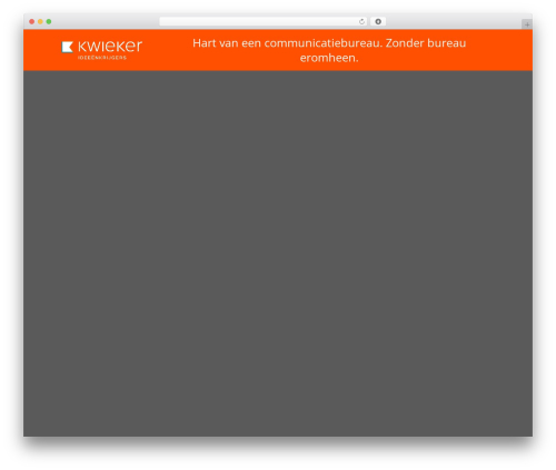 Salient WordPress website theme - kwieker.nl