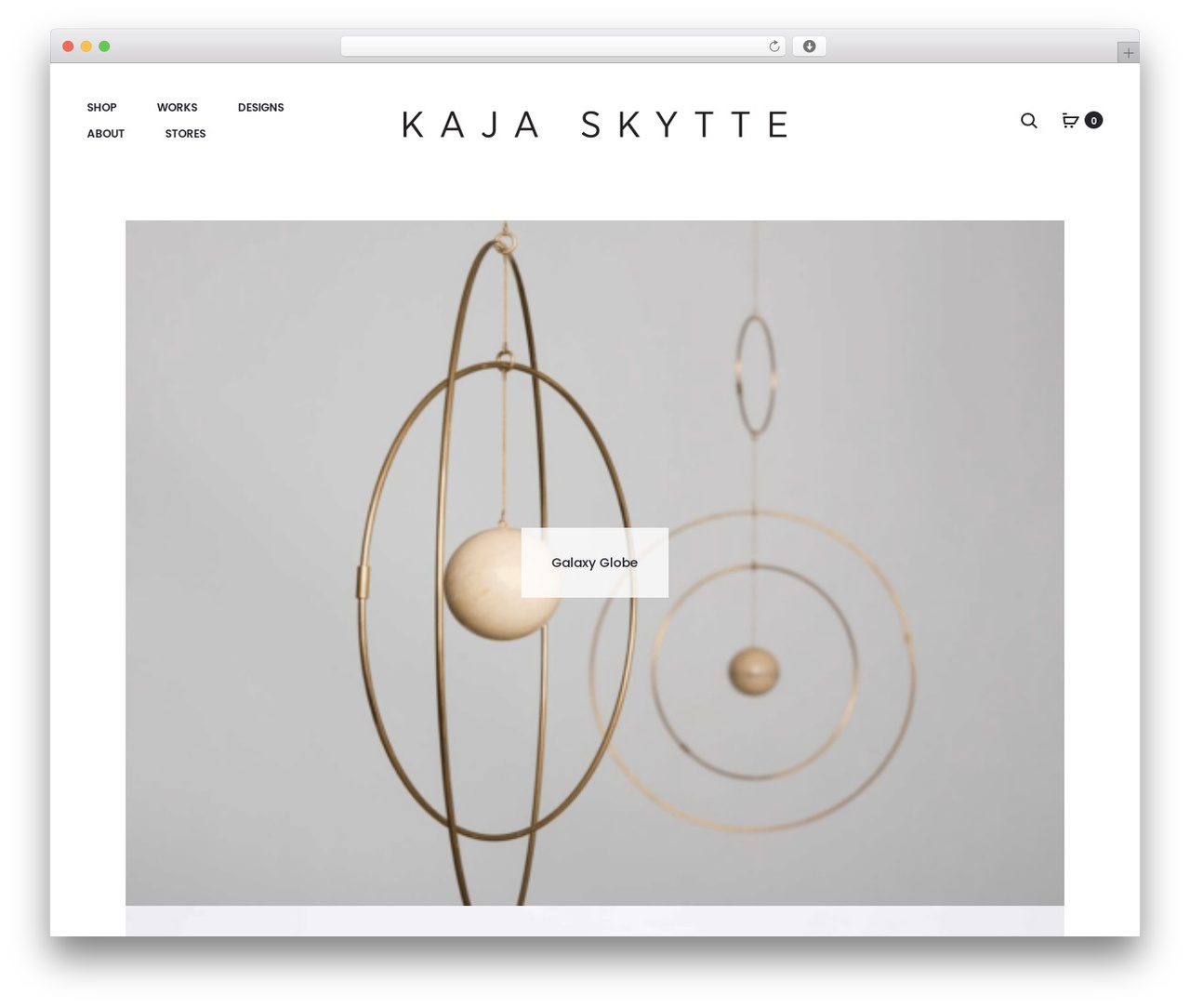 Sober theme WordPress - kajaskytte.dk