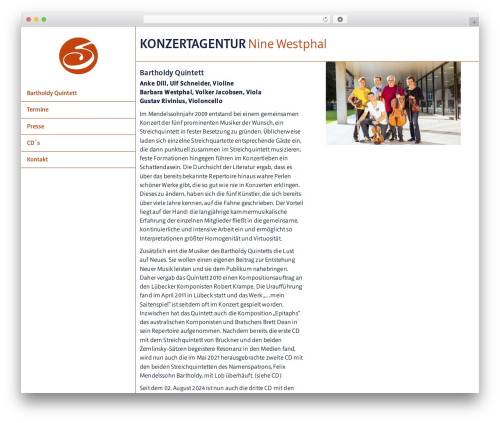 Contexlabs support WordPress plugin - konzertagentur-westphal.de