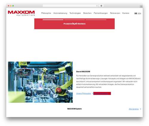 Theme WordPress ATOM MAXXOM Theme - maxxom-automation.com