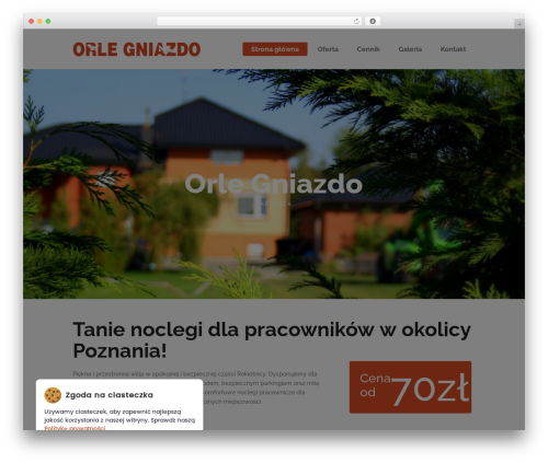 Theme WordPress Borbis - kwateryorlegniazdo.pl