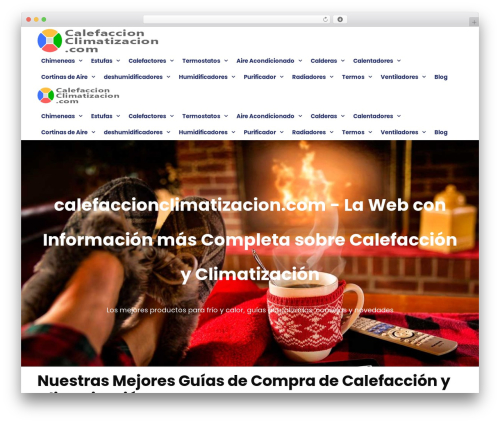 Theme WordPress GeneratePress - calefaccionclimatizacion.com