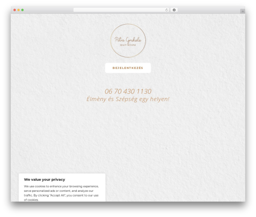 Booknetic WordPress plugin - gruhalapetra.hu