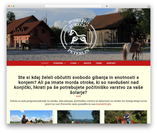 Curly extension WordPress plugin - konjenistvo-peterlin.si