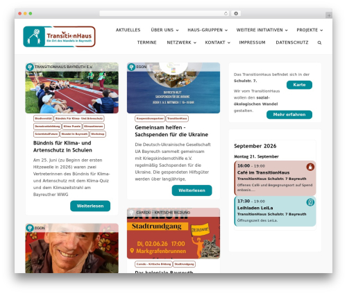 minimalblog WordPress blog theme - transition-bayreuth.de