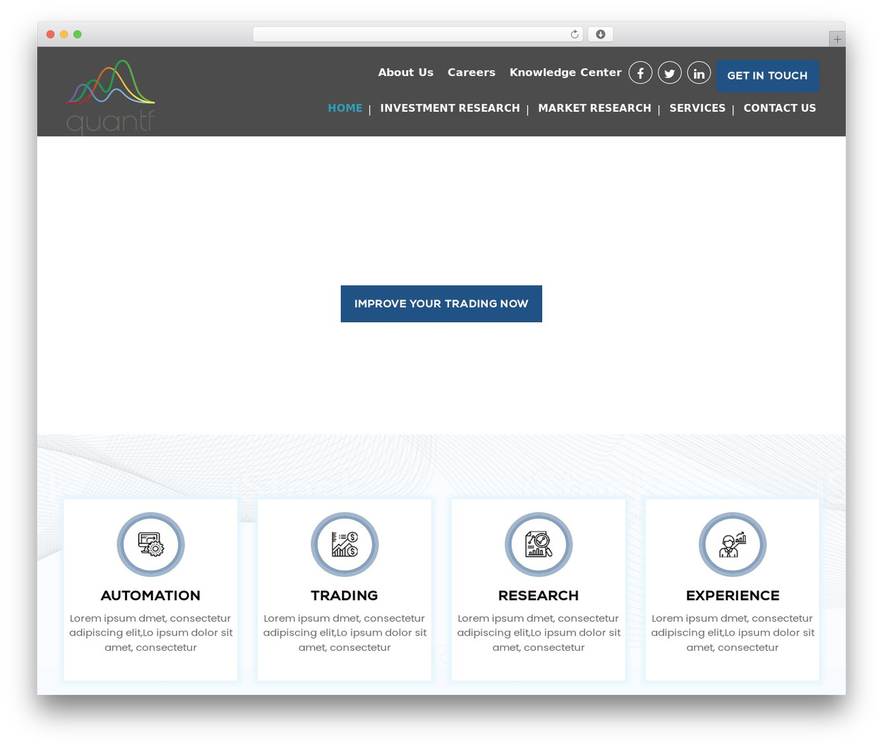 Quantf theme WordPress - quantf.com