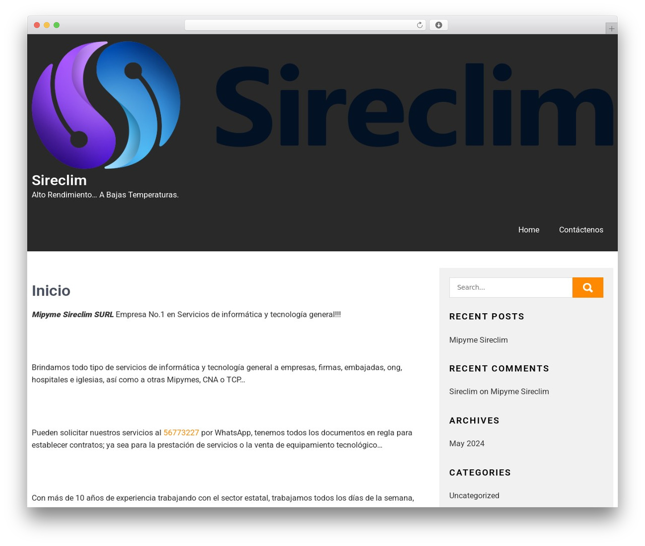 WordPress theme Elevation Lite - sireclim.com WordPress theme Elevation Lite - sireclim.com