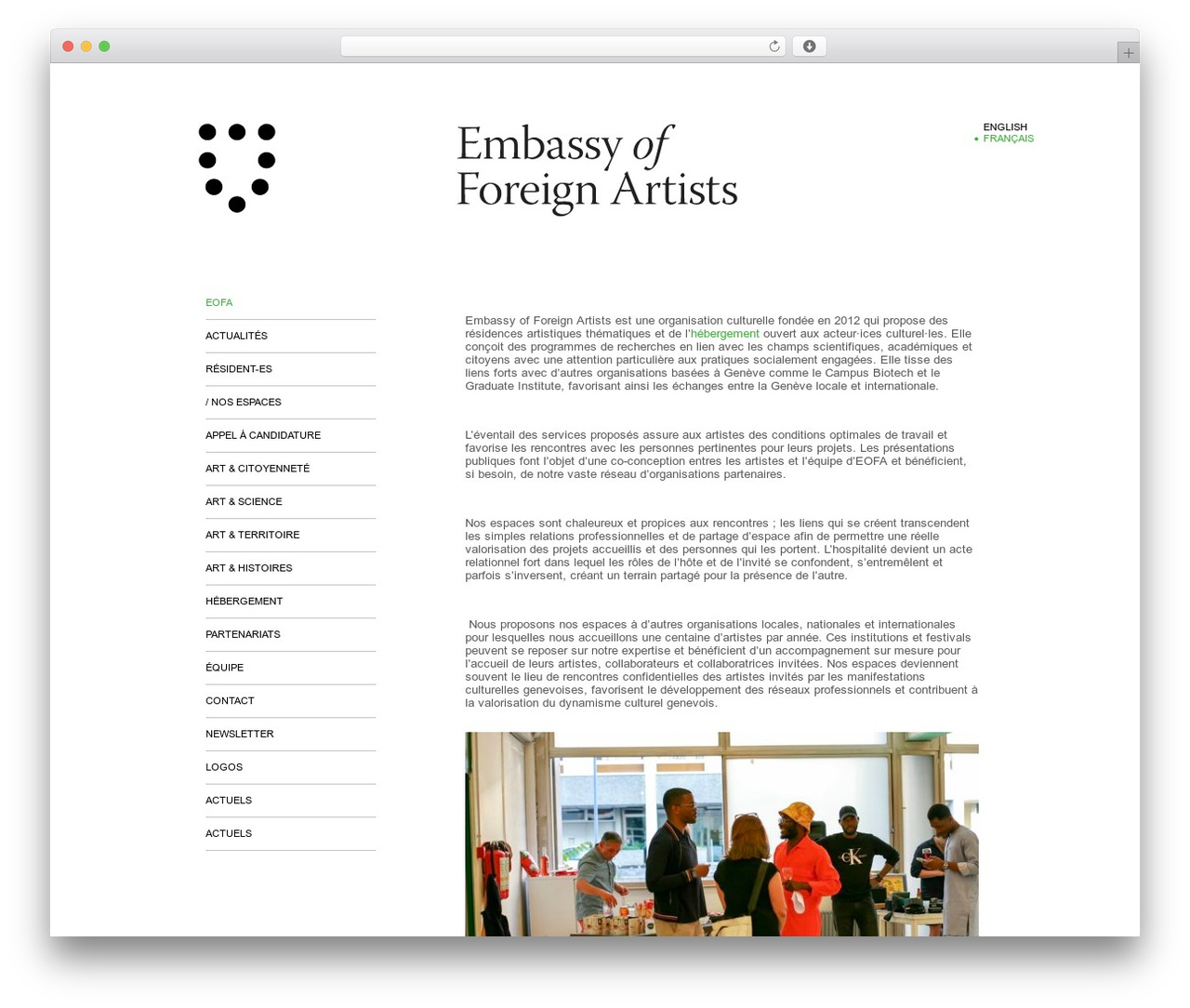 WordPress theme Eofa.ch Wordpress Theme - eofa.ch