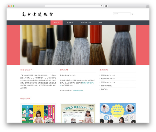 WordPress theme Ruby Tuesday - kaikoh.jp