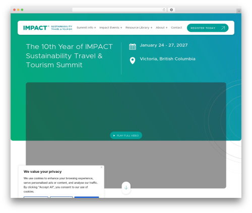 Array Blank Theme WordPress travel theme - impactnational.ca