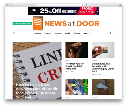 Internal link injector WordPress plugin - newsatdoor.com