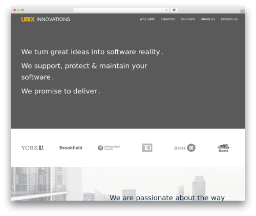 Codrop WordPress theme design - ubixinnovations.com