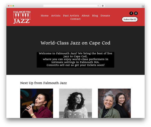 COLEwebdev Child Theme top WordPress theme - falmouthjazz.org