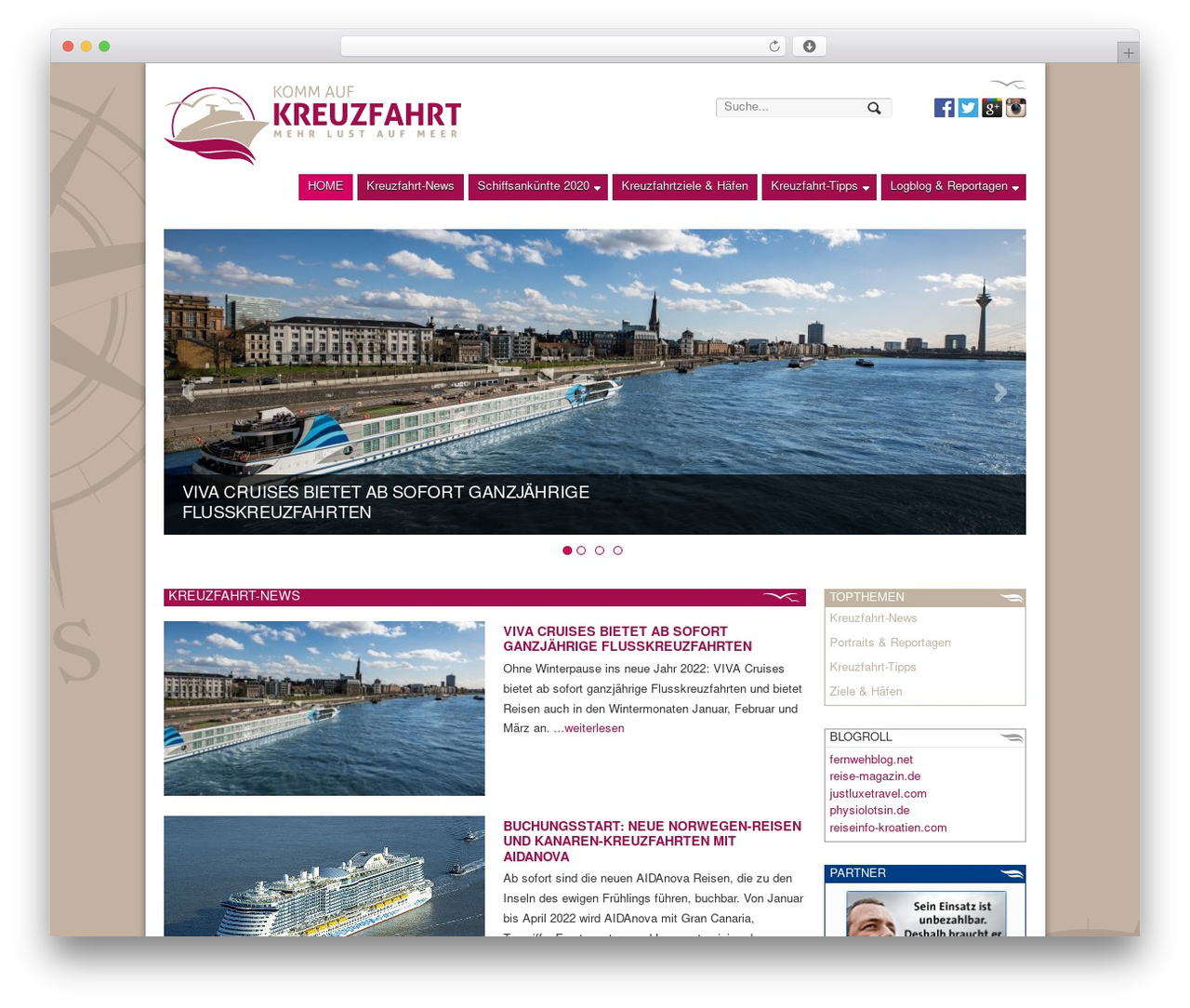 Currents theme WordPress - komm-auf-kreuzfahrt.de Currents theme WordPress - komm-auf-kreuzfahrt.de