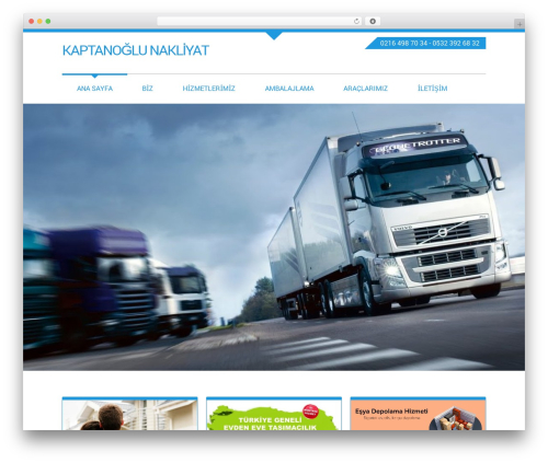 Kasa WordPress theme - kaptanogluevdenevenakliyat.com