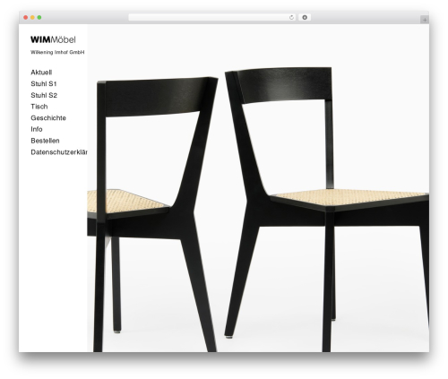 Made WordPress theme - wimm.ch