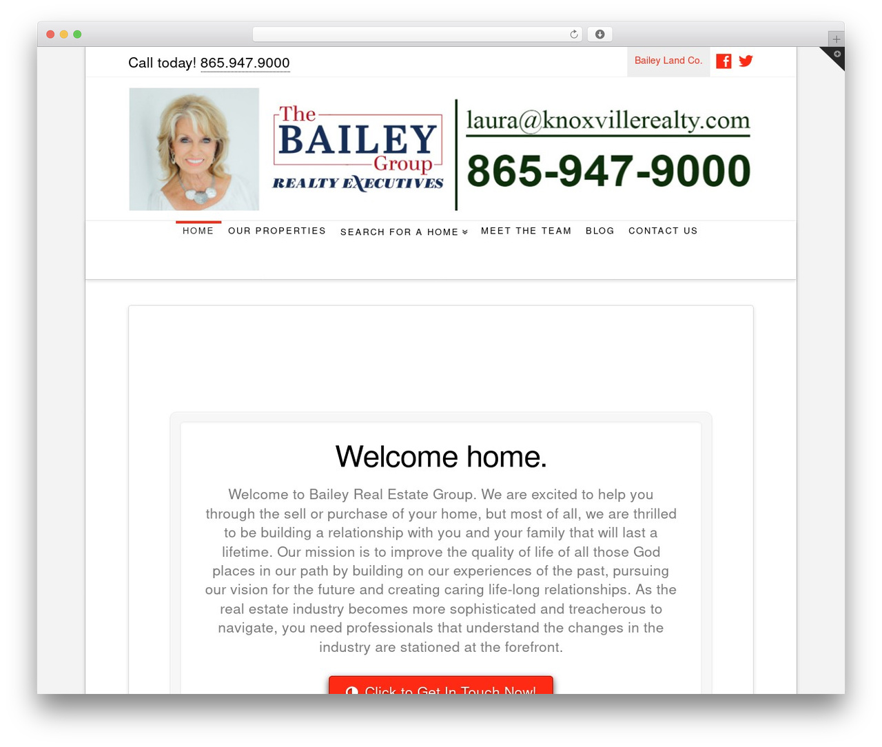WordPress theme X - knoxvillerealty.com