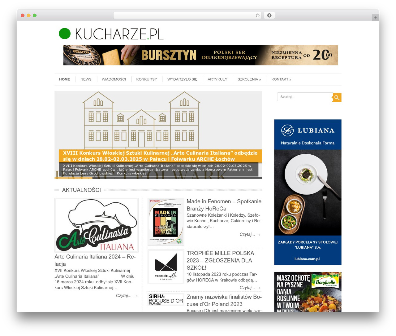 WordPress theme Leaf - kucharze.pl WordPress theme Leaf - kucharze.pl