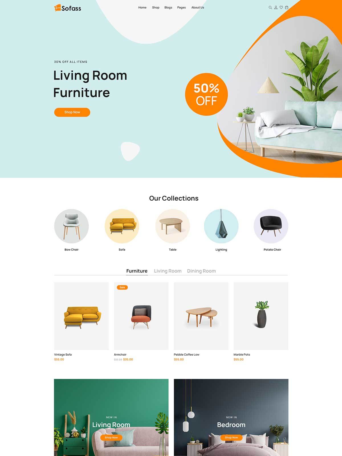 WordPress theme Sofass WordPress theme Sofass