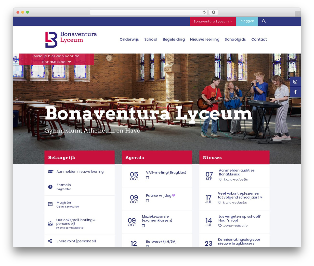 WP theme YSD Basic - marienpoelstraat.bonaventuracollege.nl