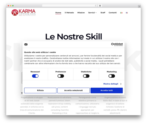 Alecta premium WordPress theme - karmacommunication.it