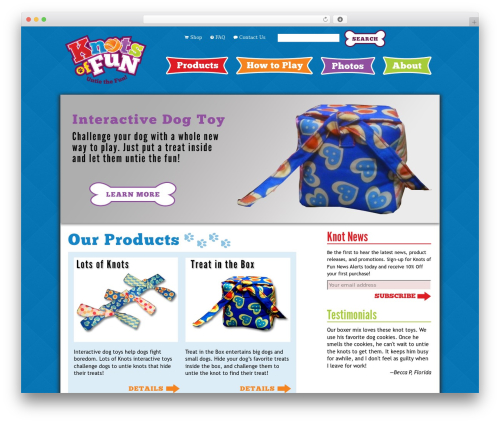 Balita WordPress theme - knotsoffun.com