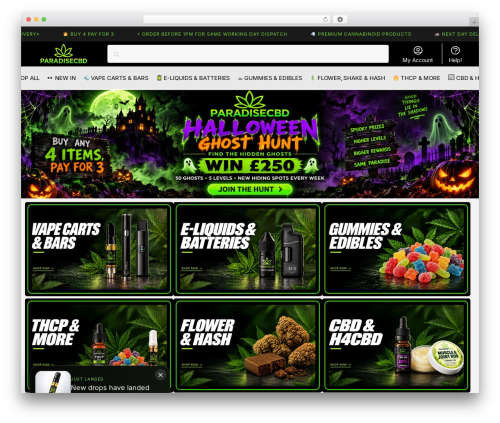 Funnel builder pro WordPress plugin - paradisecbd.co.uk