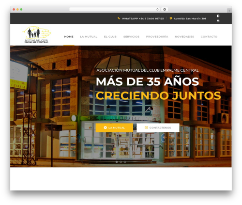 Best WordPress theme TheCraft - mutualempalme.com.ar