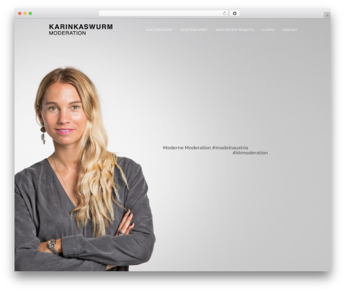 Best WordPress theme Xone - karinkaswurm.com