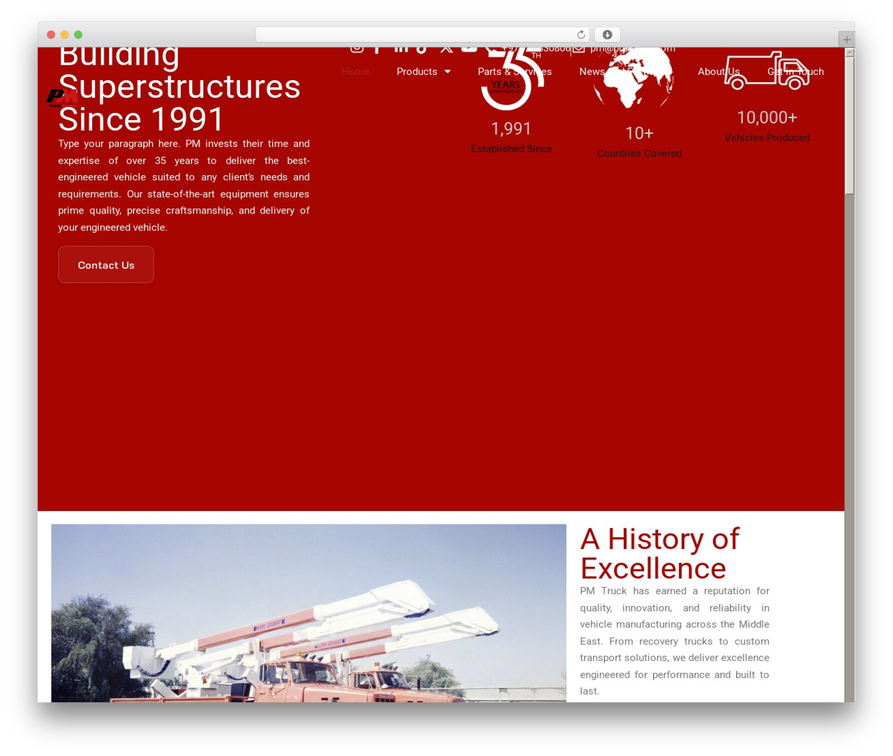 Best WordPress theme Moovit - pmdubai.com
