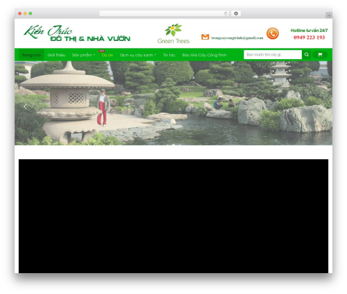 Cây xanh WP theme - caydothi.com.vn