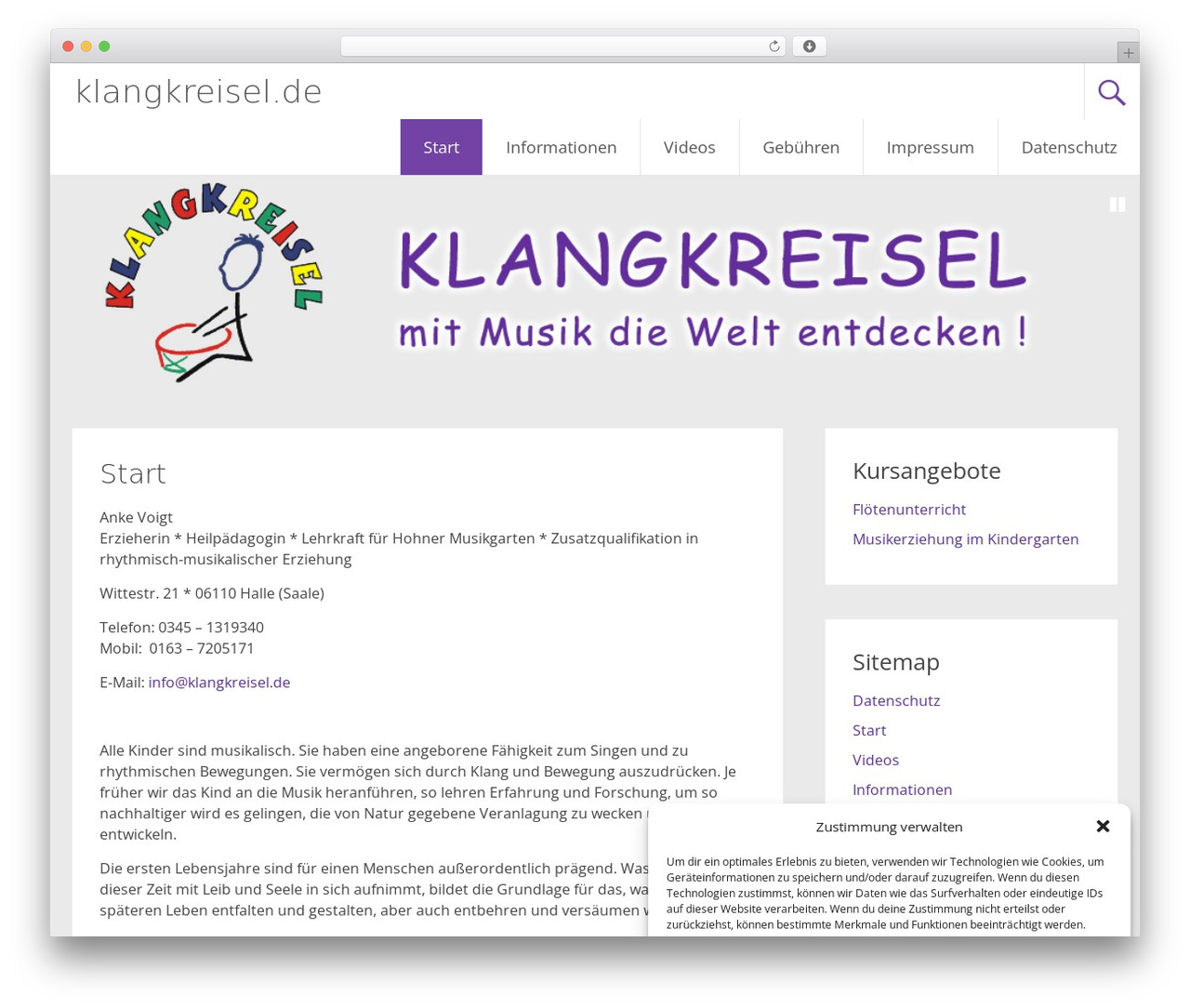 Childtheme top WordPress theme - klangkreisel.de Childtheme top WordPress theme - klangkreisel.de