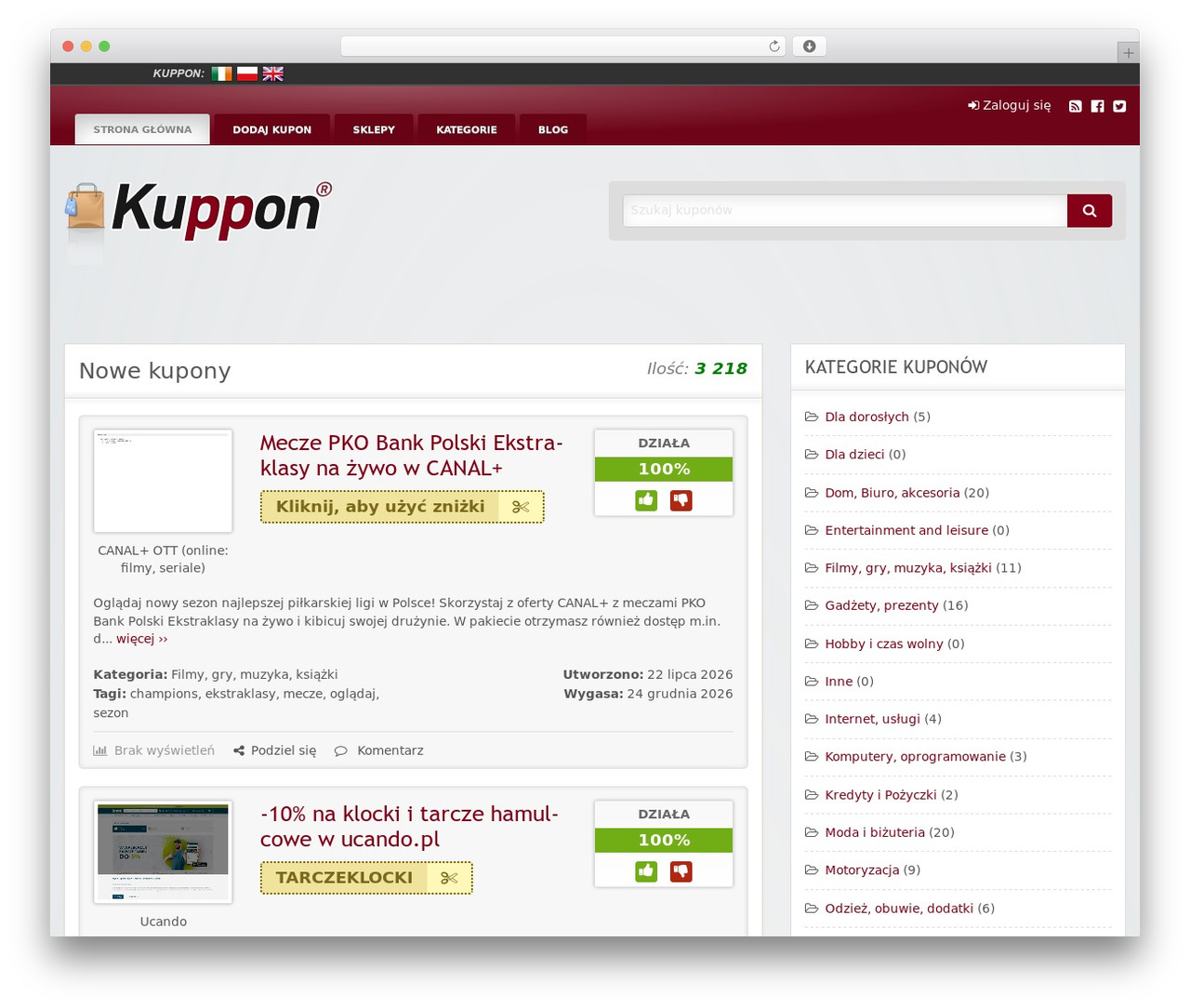 Clipper theme WordPress - kuppon.eu Clipper theme WordPress - kuppon.eu