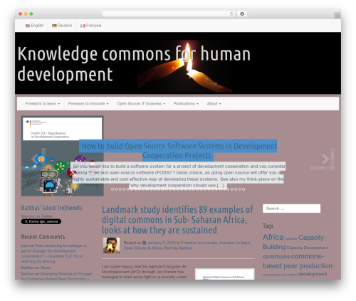 Custom Community theme WordPress free - knowledge-commons.de/en Custom Community theme WordPress free - knowledge-commons.de/en