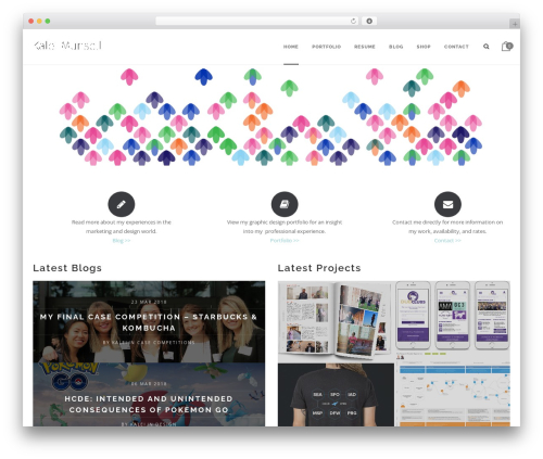 Dalton Theme personal WordPress theme - kalei.me