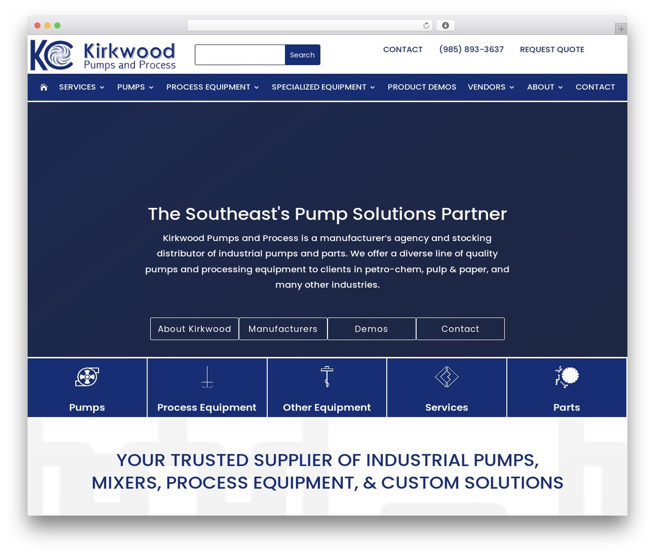 Divi best WordPress theme - kirkwoodco.com